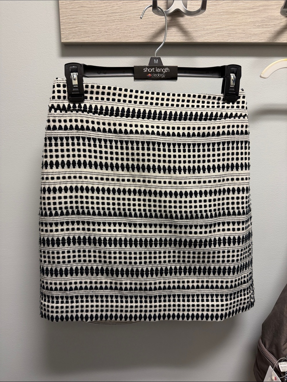 LOFT - Black and White Pencil Skirt